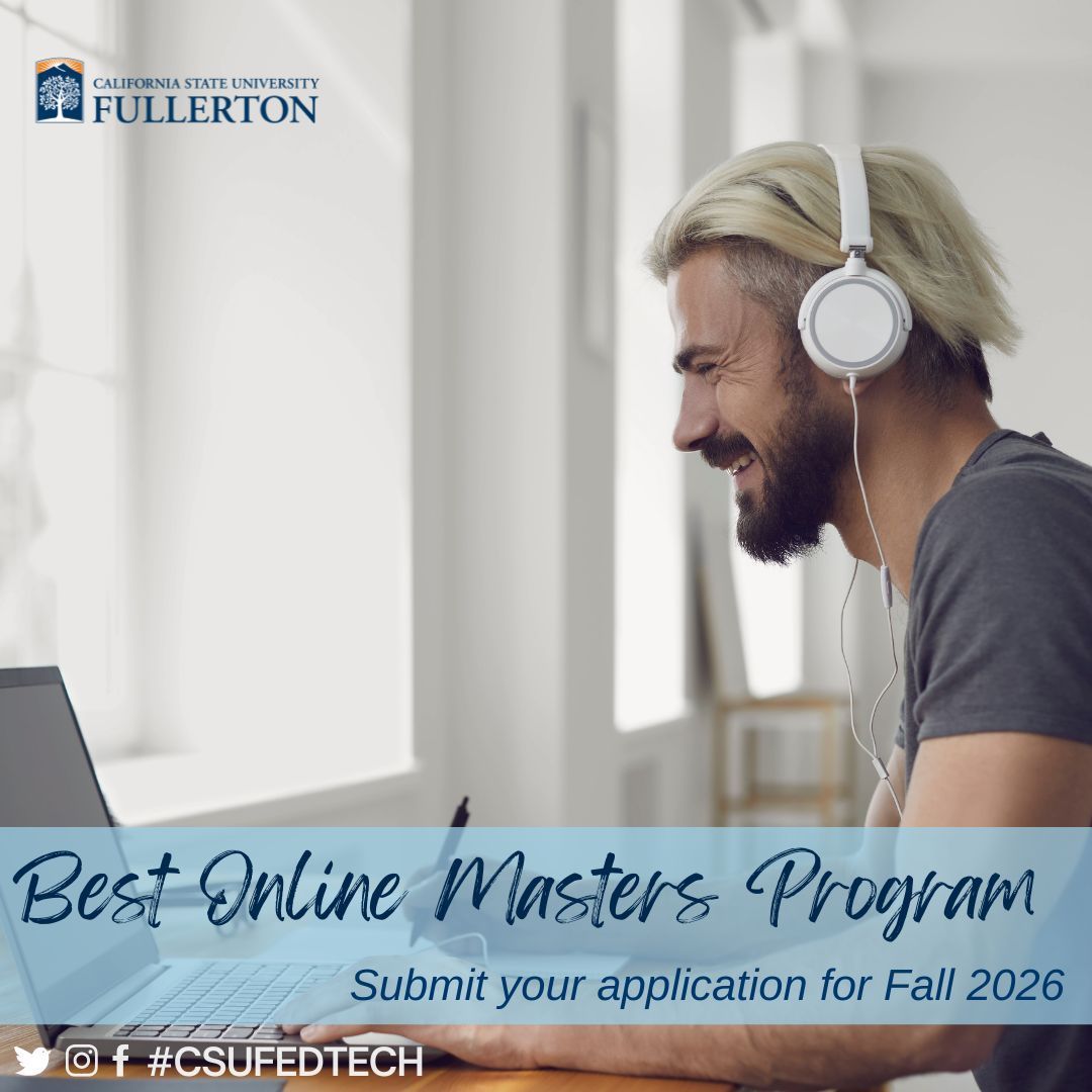 CSUF Ed Tech Program tweet media
