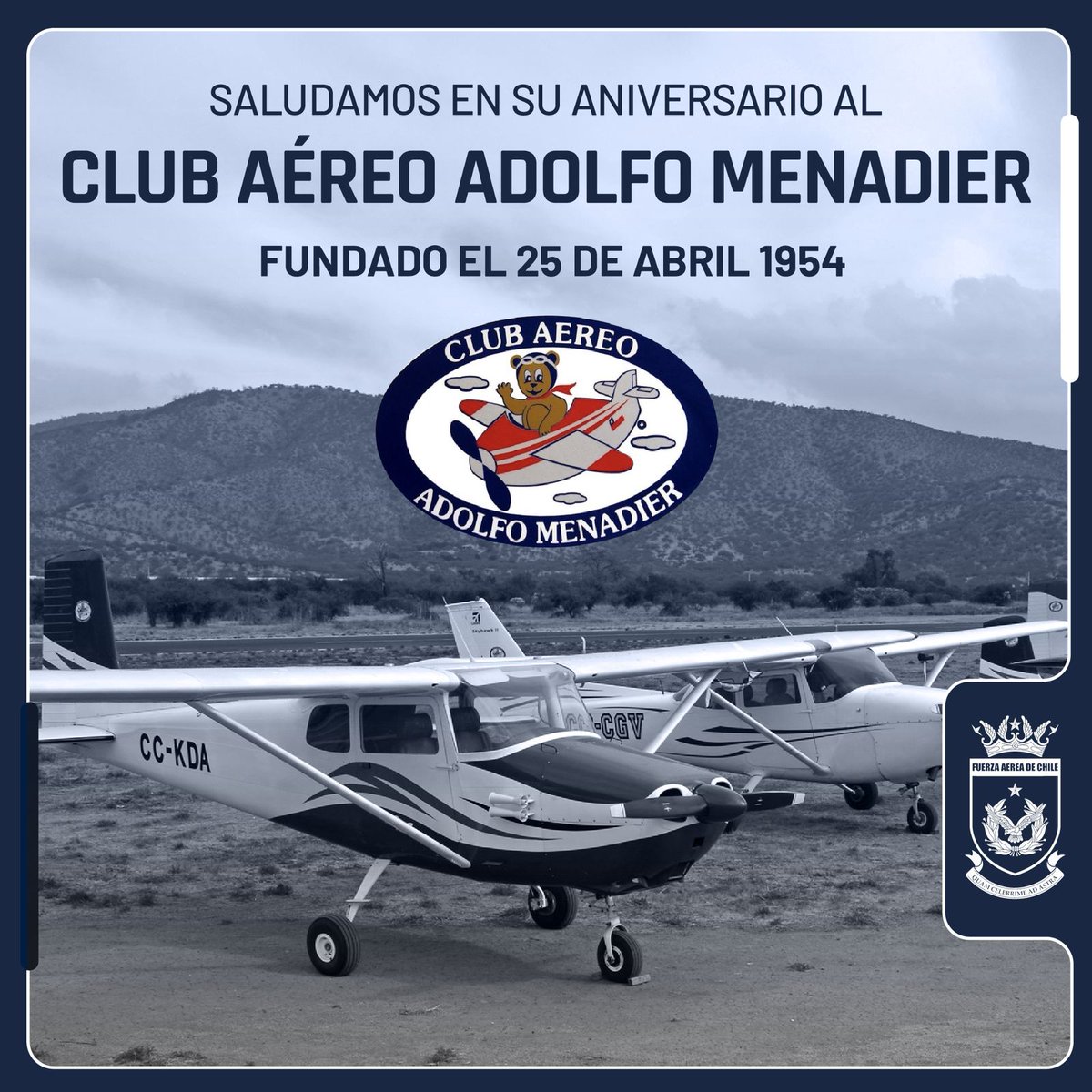 Fuerza Aérea de Chile tweet media