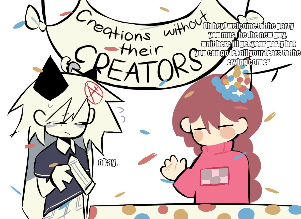 Nekoshark_'s tweet image. This was bugging inside my head all day, welp multifandom ig ✌

#fpe #yumenikki
#shitpost