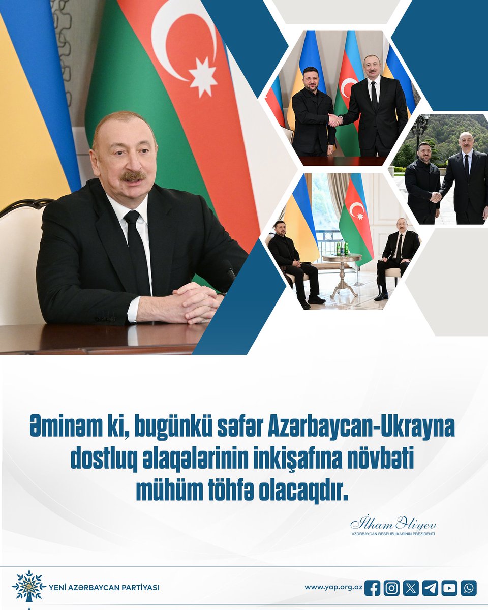 Yeni Azərbaycan Partiyası/ New Azerbaijan Party (@yap_1992) on Twitter photo 
