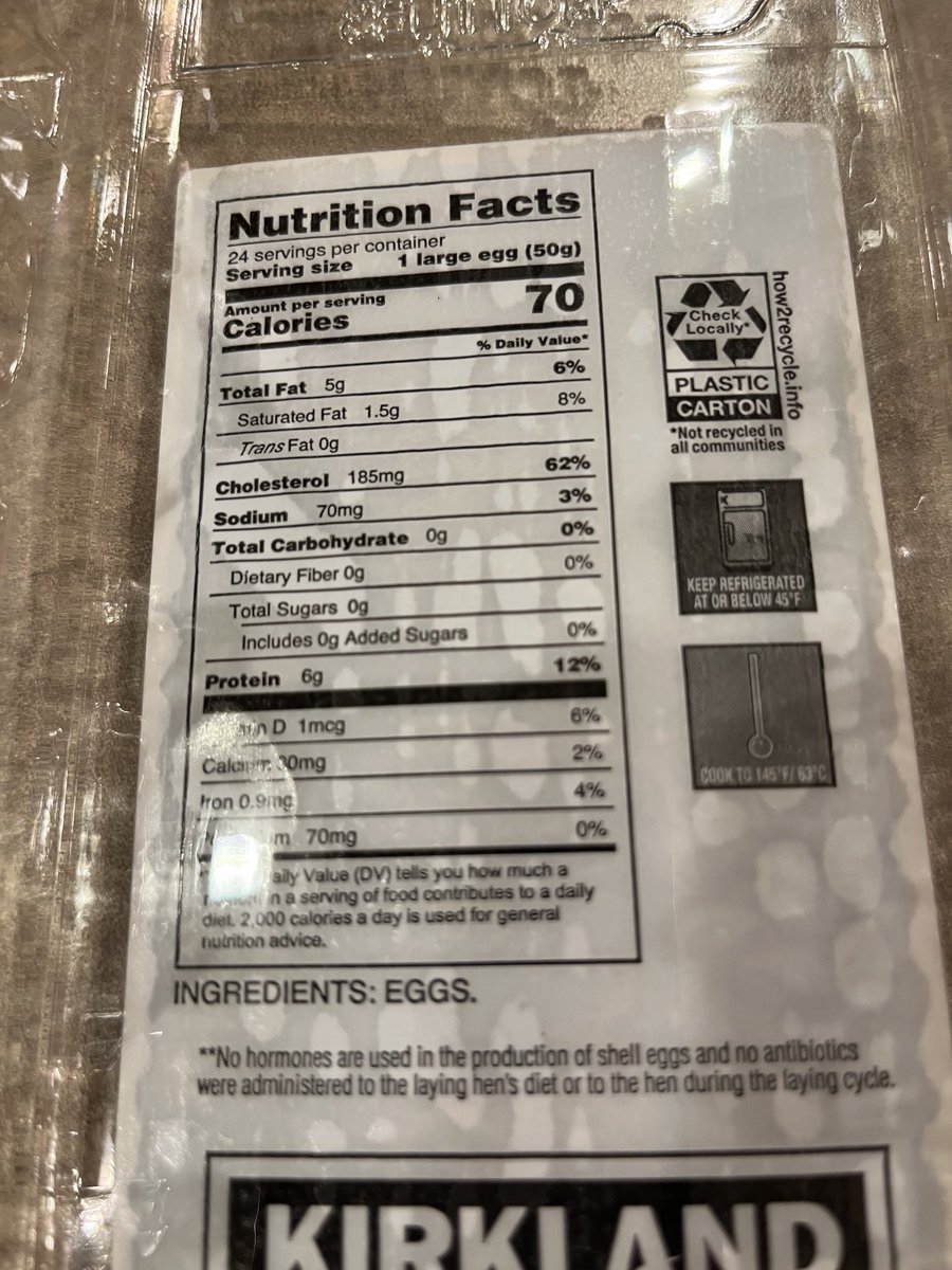 LindsayIRL's tweet image. Tip for anyone wanting to read labels &amp;amp; better understand what’s in your food:

Choose food with minimal ingredients &amp;amp; words you can pronounce 💚 🥚 💚

#wellness #fitness #nutrition #goodfood #healthyfood #healthyhabits