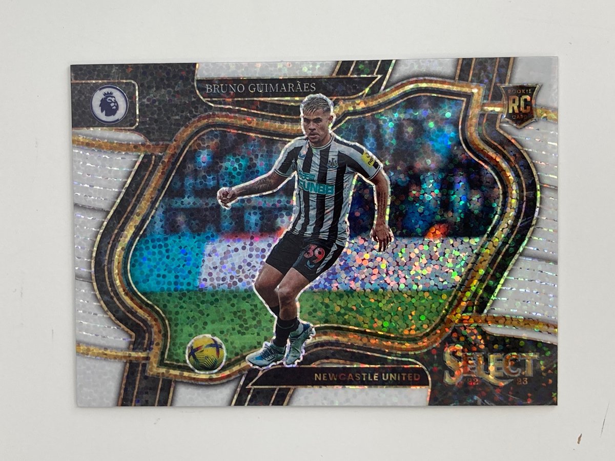 NUFCcollectible's tweet photo. PANINI PL SELECT 22/23 BRUNO  GUIMARAES ROOKIE NEWCASTLE WHITE SPARKLE SSP .

£33.00 currently

9 bids

Ends Sat 25th Apr @ 7:49pm

https://t.co/HL5jzPsc7e

#ad #nufc https://t.co/OrXnPEPurg