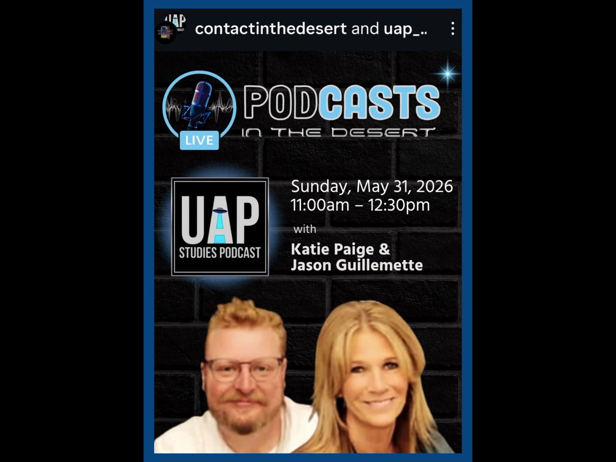 UAP STUDIES Podcast tweet media