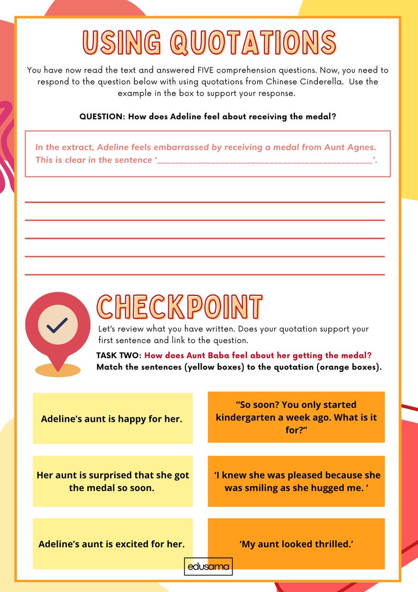 mrs_chudasama's tweet image. Looking to explore those #quotations further? Here is the booklet for you! 
🔶Exploring Quotations Booklet 🔶tes.com/resource-detai…

Click. Download. Explore! 

#TeamEnglish #GCSE #English #Revision