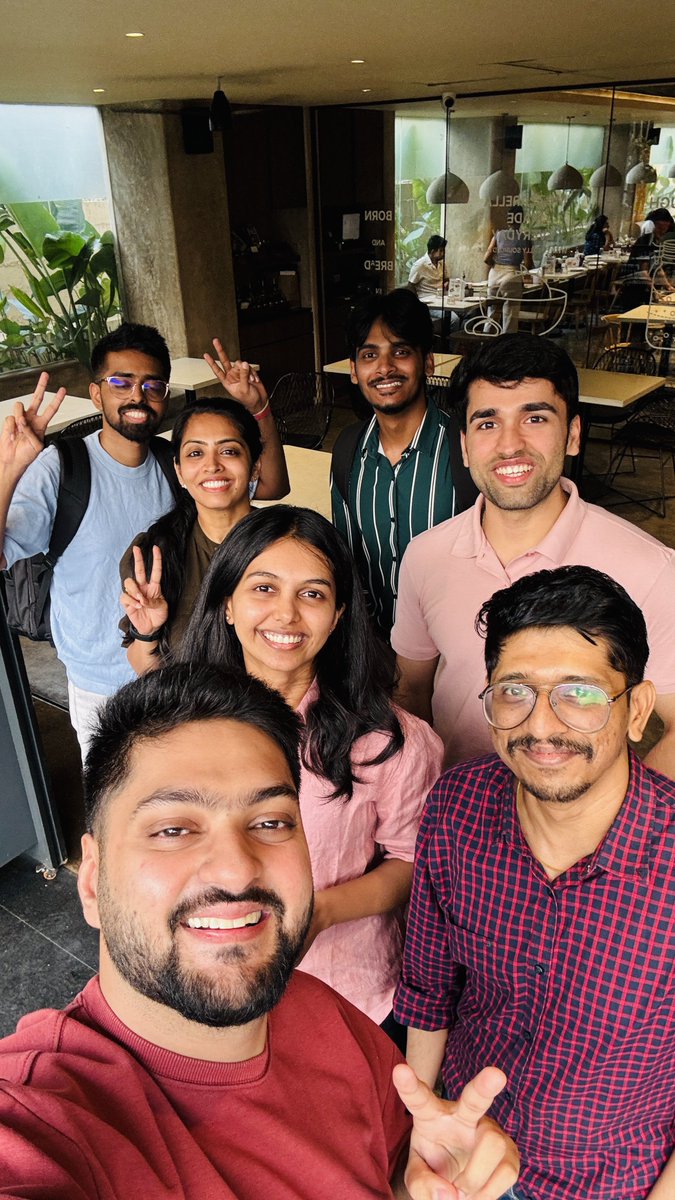 0xnimesh's tweet photo. had a @pawar packed @claudeai community event in Bangalore today, and crazier conversations afterwards with all claude maxxxis. Thanks to @nosajab 🪄 btw guys..they had diet coke, not lying😁 @AnthropicAI https://t.co/F5bji6MbYr