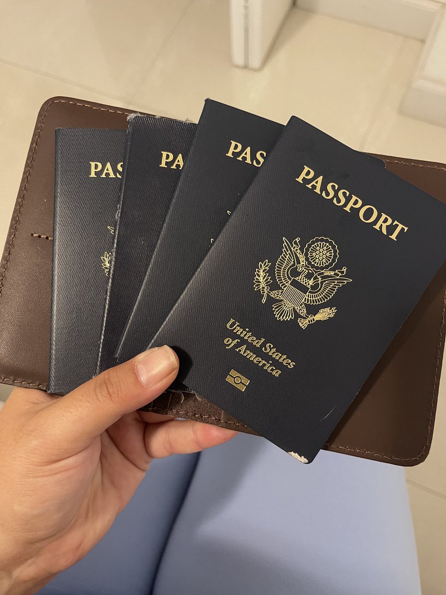 one of my greatest honors is being the designated passport holder