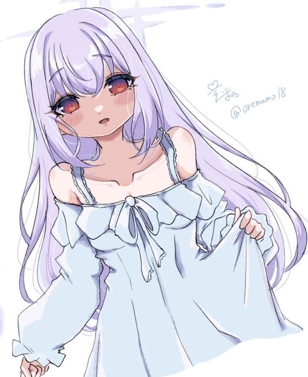 ブルアカパジャマ絵チャに乱入 