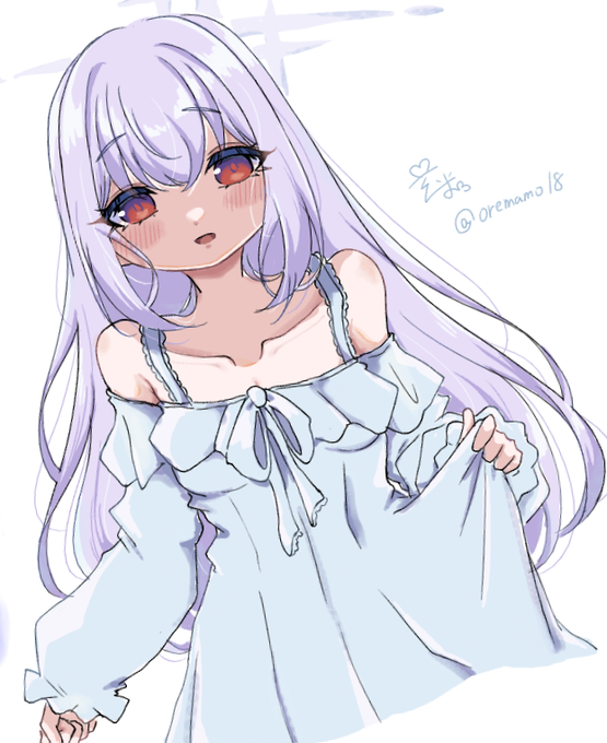 ブルアカパジャマ絵チャに乱入