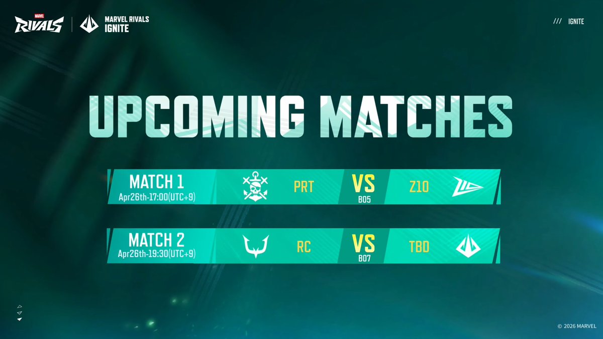 Marvel Rivals Esports tweet media