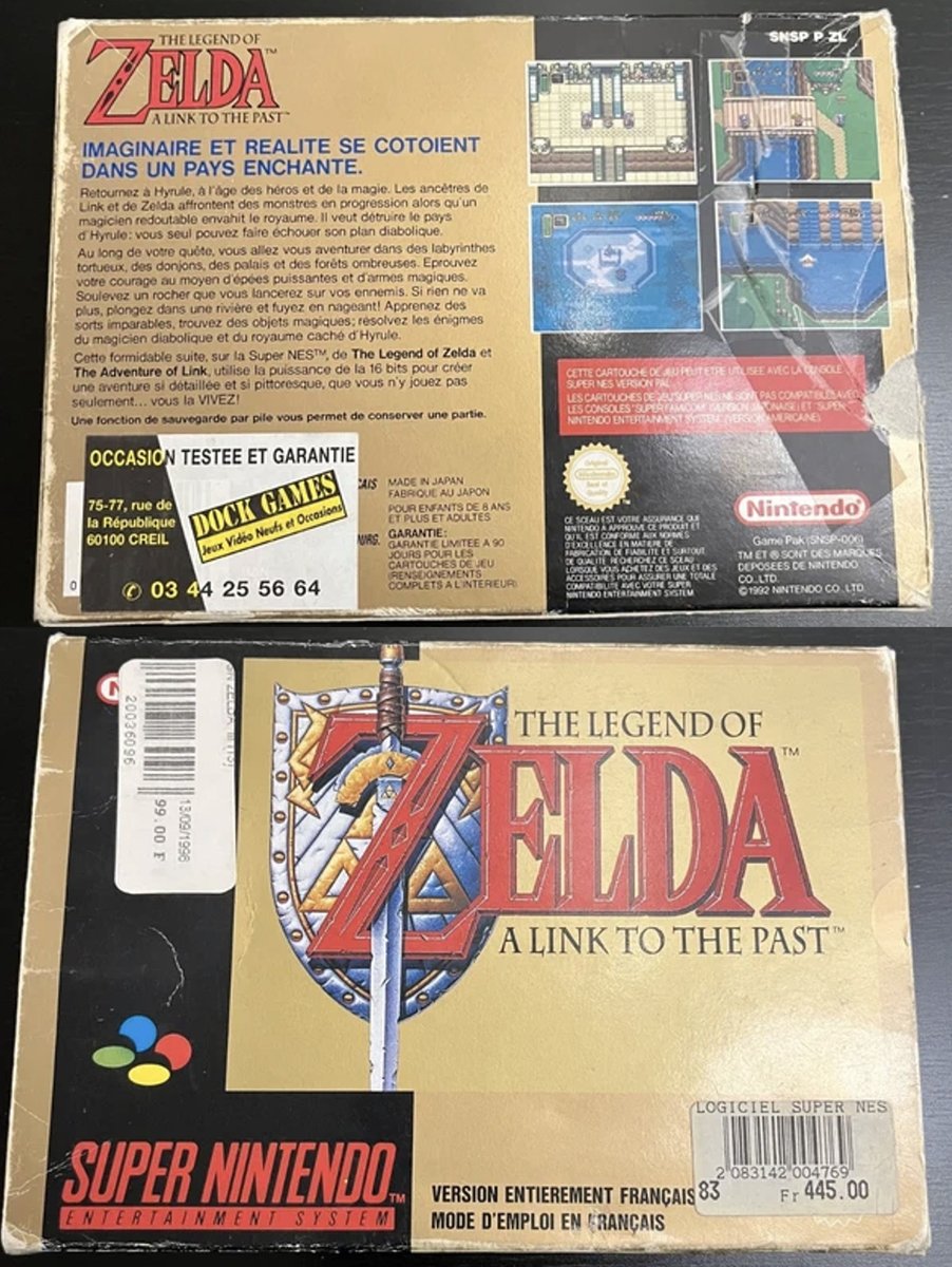 gouaig's tweet image. Mais arrêtez avec vos autocollants de m.... 🤬
Après pour 99 Frances (15€), j'achète 😍
#Zelda #retrogaming