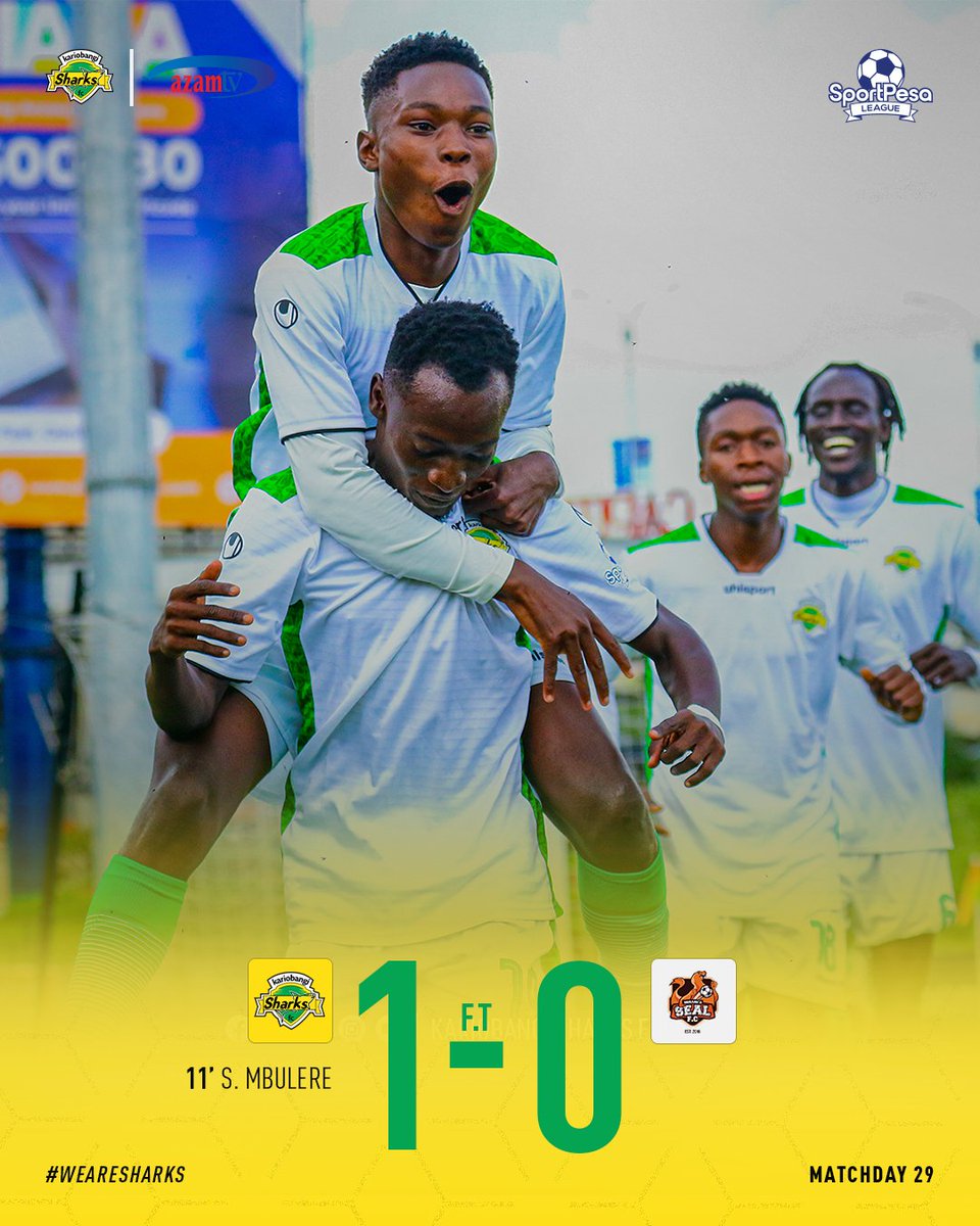k_sharksfc's tweet photo. 𝗙 𝗨 𝗟 𝗟  𝗧 𝗜 𝗠 𝗘

Rolled up our sleeves and battled our way to three massive points.

#WeAreSharks | #TwendeGame https://t.co/HlmHXQw1x5