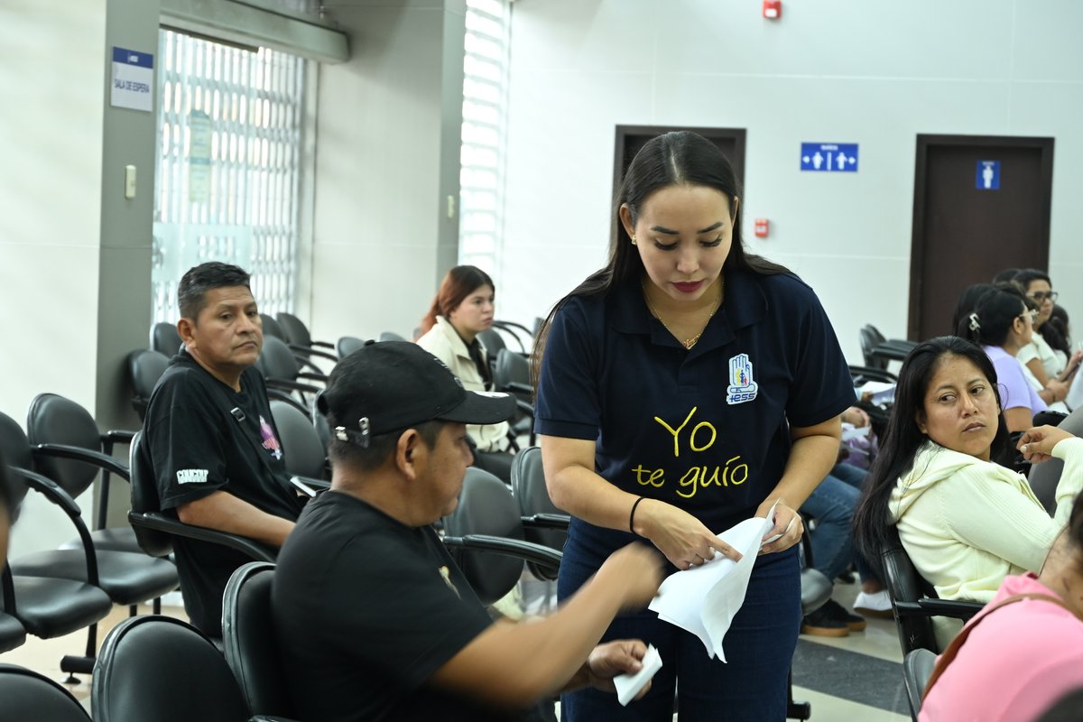 IESSGuayas's tweet photo. 📢 ¡Iniciamos hoy la Jornada Extraordinaria de Atención en la Caja del Seguro! ✨

Recuerda agendar tu turno en línea 💻 y accede a los servicios de:

🔑 Claves y accesos al portal IESS
👤 Actualización de datos personales
💰 Consultas y desbloqueo de fondos de reserva
👶 Registro de dependientes
💼 Trámites para empleadores
🏦 Registro, actualización y aprobación de cuenta bancaria
👵 Pensiones y prestaciones de ley

¡En el IESS trabajamos por el bienestar de nuestros asegurados! 🤝 💜