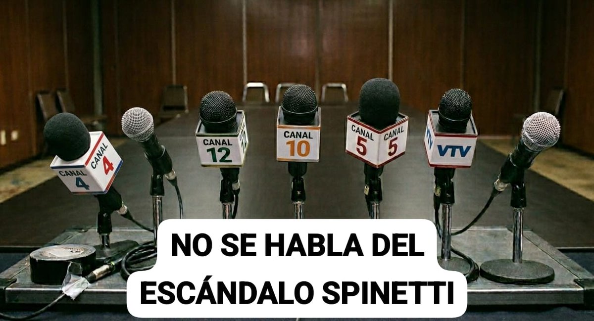 EL SILENCIO DE LA PRENSA

Muy raro que la prensa de nuestro país no mencione para nada el tema de los audios qué se divulgaron de Spinetti en <a href="/HLQP_/">HACEMOS LO QUE PODEMOS</a>.
Acaso hay orden de no hablar sobre esto? 🤔🤔🤔

Es bueno recordarles a toda la prensa que cuando Romina Celeste decía algo en las