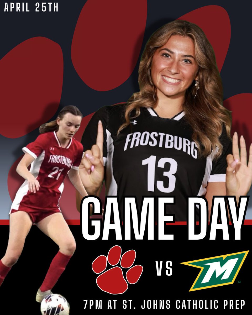 FrostburgWS's tweet photo. Tonight at 7:00, we’ll visit Frederick for a game at St John’s HS with McDaniel.
#RealSpringGames
#D2atFSU https://t.co/bNIyUT2tc8