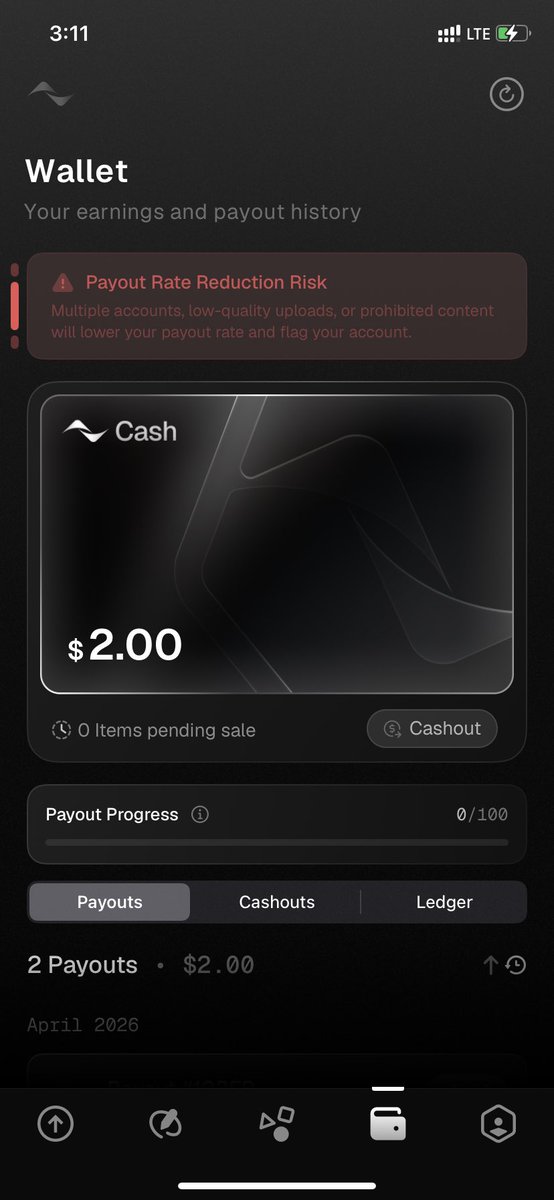 ibn0n's tweet photo. Want early access to $KLED? Download the Kled mobile app and use my invite code DBSQG2JB to get $5 bonus on signup.. Kled is the first app that pays you for your data, unlock your spot now. #kled #ai @usekled
this app just pays you for uploading your photos and recording your activities.
available on IOS
LOCK-IN 💯❤️