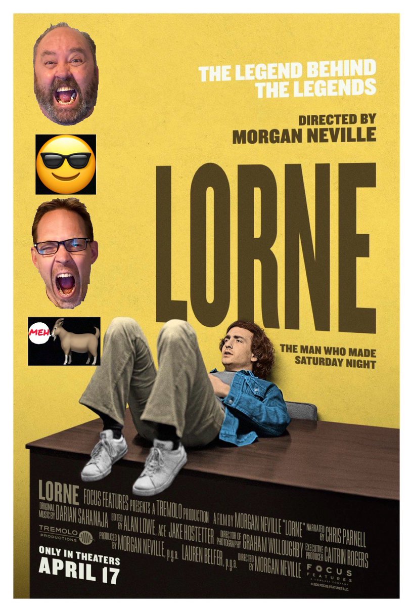 filmrageyyc's tweet image. Maybe a little to long for a doc, and maybe we learn nothing about him , but it’s funny 
Ep 345
In cinema 
#lorne 

👂👇 #listen  time stamp: 33:12
open.spotify.com/episode/1f4wvU…

🤬 👀👂👇
 filmrageyyc.com