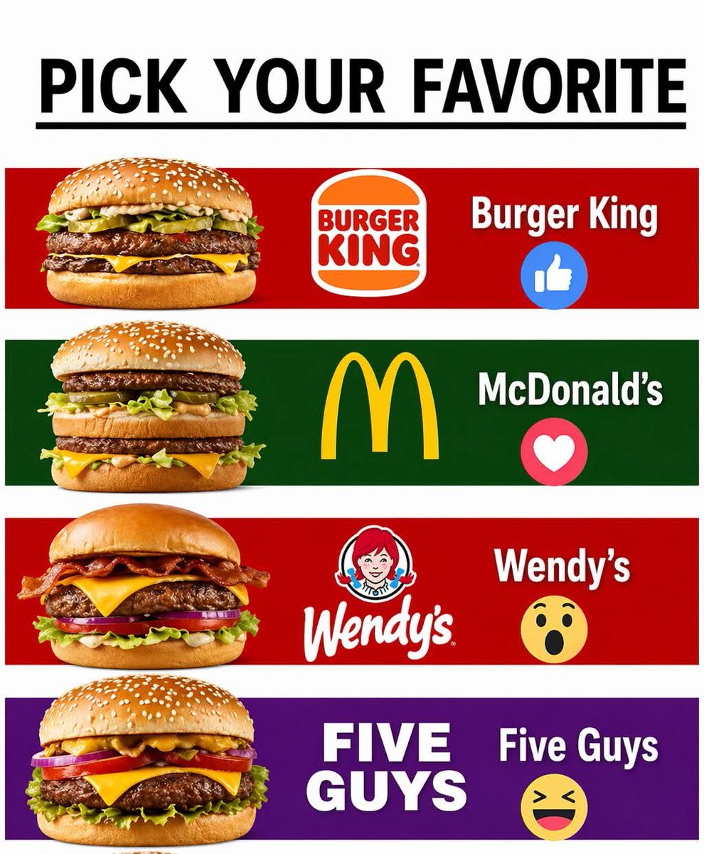foodworldzone's tweet image. Pick your Favorite