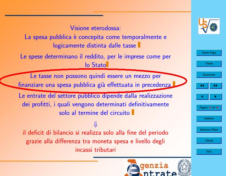 Chini_Francesco's tweet image. (Nota:
sebbene nessuno ne parli,
questa spiegazione è presente anche sul sito
dell'@Agenzia_Entrate, qui screenshot tratto da presentazione sul loro sito)
#MMT