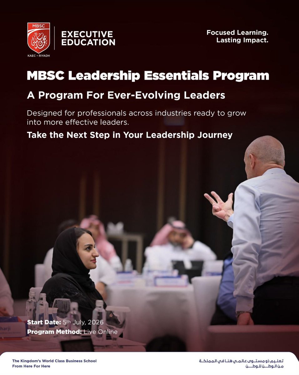MBSC Executive Education tweet media