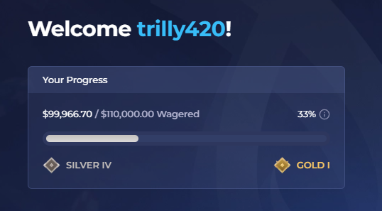 trilly's tweet photo. Almost 100k wagered on @rainbetcom SHEEESH https://t.co/xUFaFJXPgH