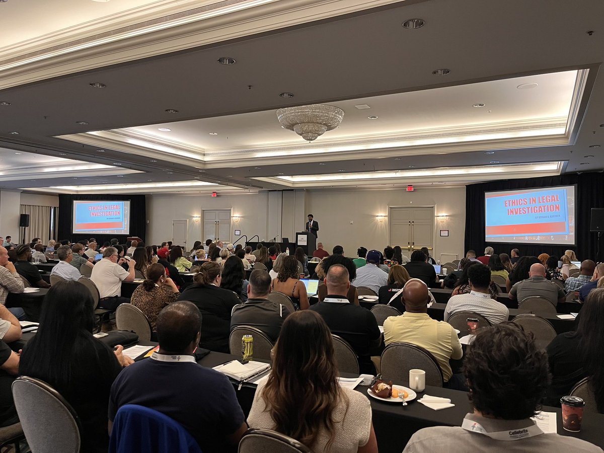 NDIAsocial's tweet photo. That's a wrap on the 2026 National Conference! We are so grateful to everyone who made this week a huge success and want to recognize our sponsors, AKInvestigations, @Cellebrite, and @JusticeText; we couldn't have done it without you! https://t.co/M89XUw9eMA