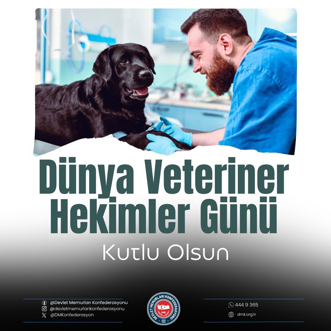 Hayatın dengesini koruyan, sessiz canların sesi olan, insan sağlığını da yakından ilgilendiren büyük bir sorumluluğu omuzlayan tüm veteriner hekimlerimizin günü kutlu olsun.

Onlar sadece hayvanları iyileştirmiyor…
Bir toplumun sağlığını, geleceğini ve vicdanını koruyor.

İyi ki