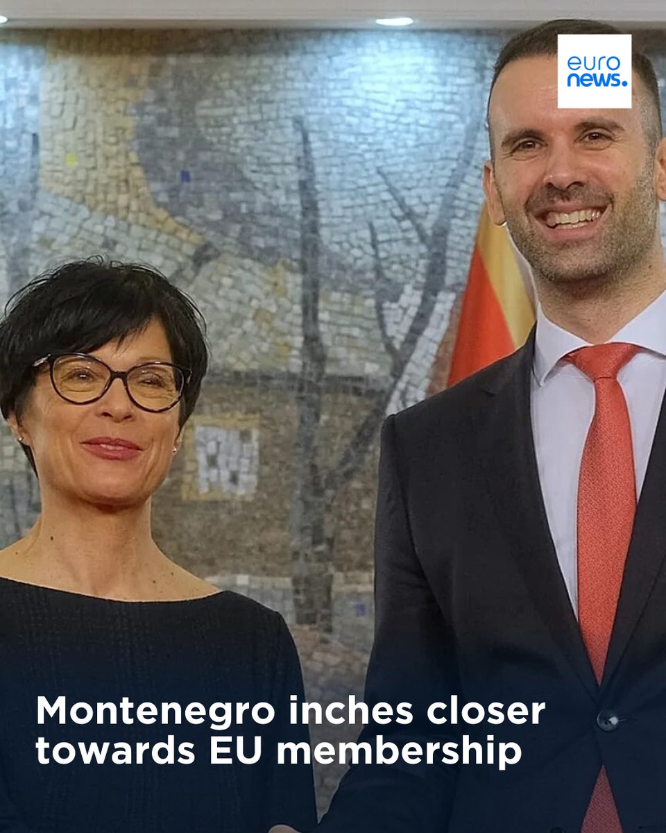 Montenegro, which has been an EU accession candidate country since 2010, hopes to become the European Union's 28th member by 2028. #EuropeNews
➡️ l.euronews.com/jdiX
