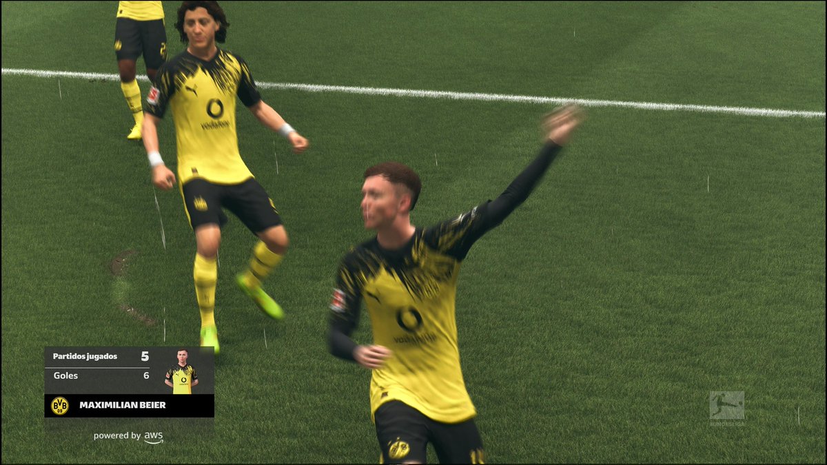HistoriaFC25's tweet photo. 🗓️ Mes de septiembre brillante en nuestro debut con el Dortmund. Todo por victoria, incluso sufridas. Beier se echa el equipo a la espalda.

#FC26 https://t.co/9tIhNkWKmb