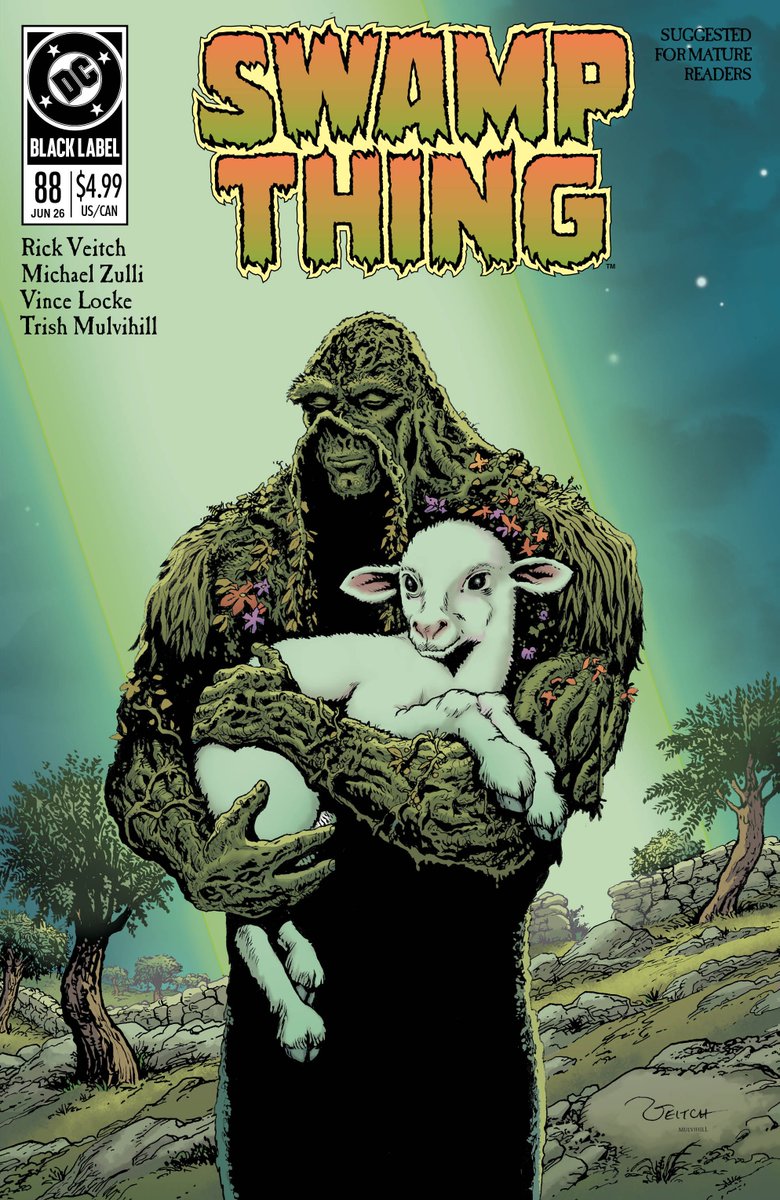 BuzzComics's tweet image. Preview de Swamp Thing 1989 #1 (of 4) / Swamp Thing #88 : l'épisode inédit par Rick Veitch, Michael Zulli, @VinceLocke et Trish Mulvihill chez @DCOfficial / @TheDNation #DCComics #Comics #DCBlackLabel #SwampThing buzzcomics.net/showpost.php?p…
