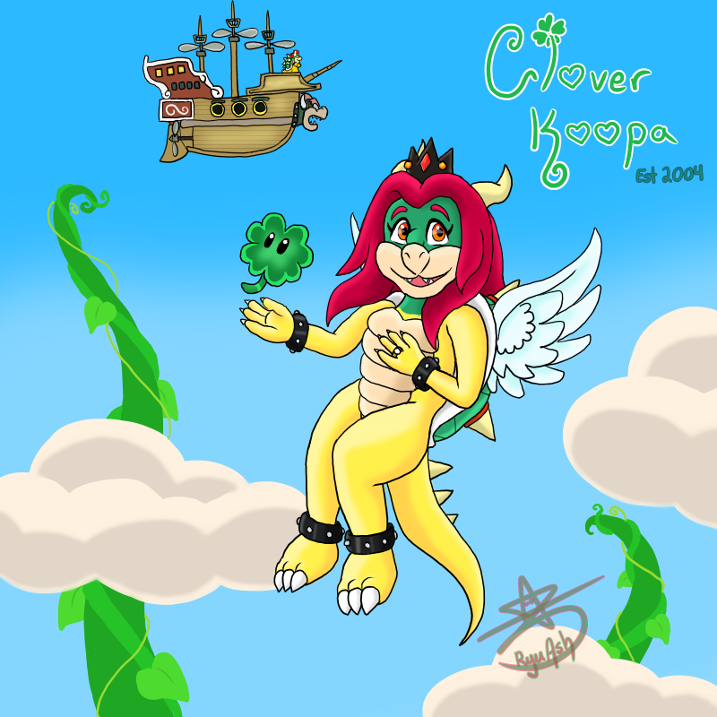 I haven't drawn Clover (my OC/self) in the "parakoopa" form in a long while. 💚🍀🪽
The "Lucky Leaf" power-up is also created by me.
#fanart #oc #NintendoFanArt