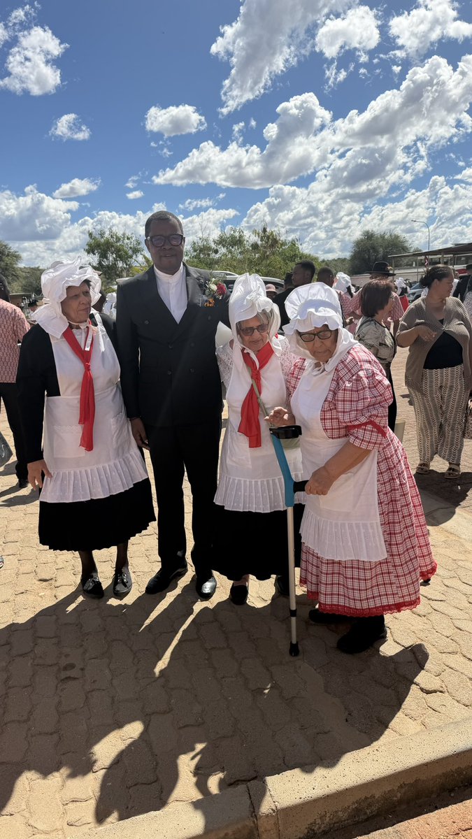 Joined the Coronation of the Baster Community Leader Kaptein Britz in ...