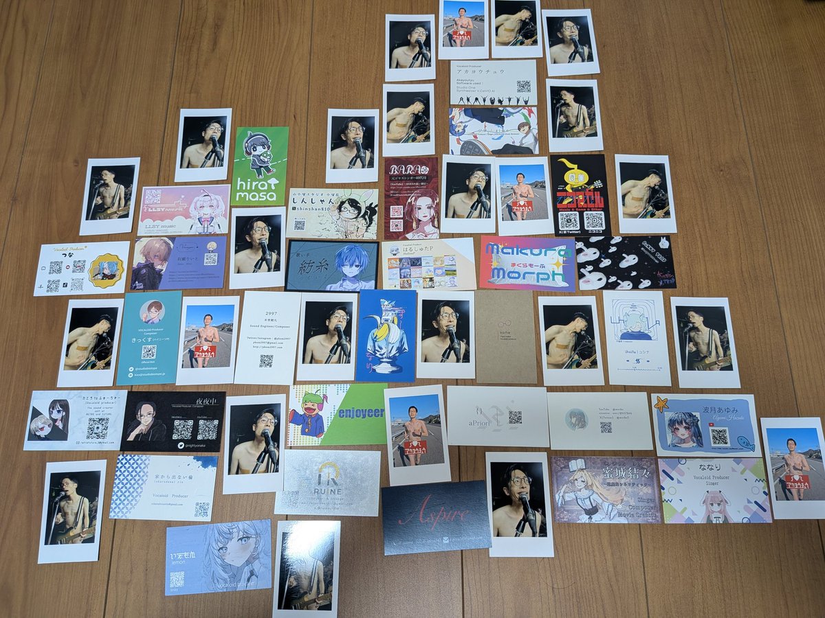 Cit_Hi_Official's tweet photo. 本日の戦利品（頂いたものも含め）とご挨拶させていただいた皆さまです！
本当にありがとうございました！
#超ボーマス62 
#ニコニコ超会議2026 https://t.co/ZhpH0YKuWE