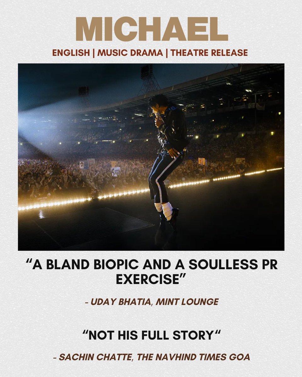 theFCGofficial's tweet image. Read the latest reviews of this week’s releases including Beef Season 2 (Netflix), Michael and Madhuvidhu, on our website. 

Link in thread below. 

#reviews