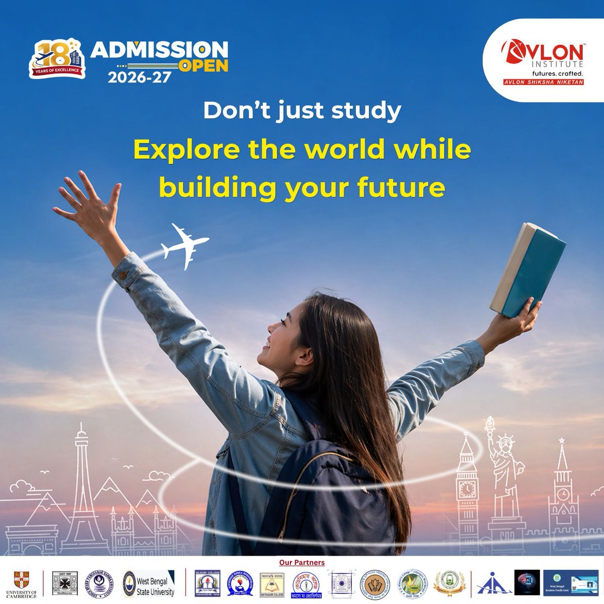 AvlonInstitute's tweet image. Study less ordinary.
Live more global.🌍✈️

#ExploreTheWorld #GlobalCareer #AviationCareer #TourismCareer #HospitalityCareer #AdmissionsOpen #AvlonInstitute