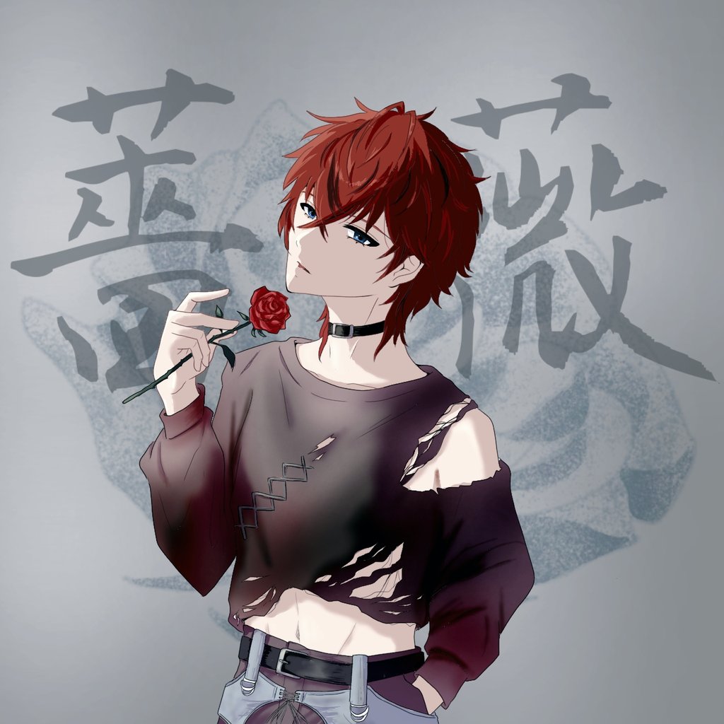 ROSE?」 かっこいいロゼくんが歌う、 かっこいいROSE #ロゼの絵 #ロゼみて