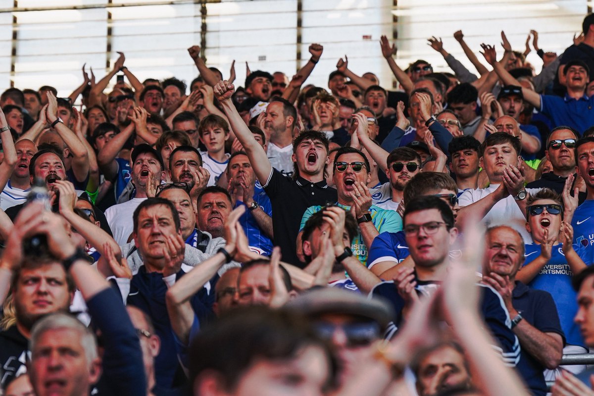 Portsmouth FC tweet media