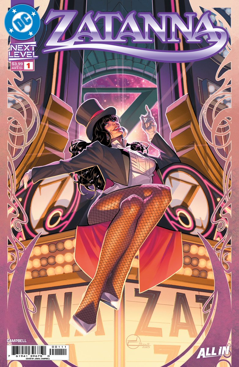 BuzzComics's tweet image. Preview de Zatanna #1 par Jamal Campbell chez @DCOfficial / @TheDCNation #DCComics #Comics #DCAllIn #DCNextLevel #Zatanna buzzcomics.net/showpost.php?p…