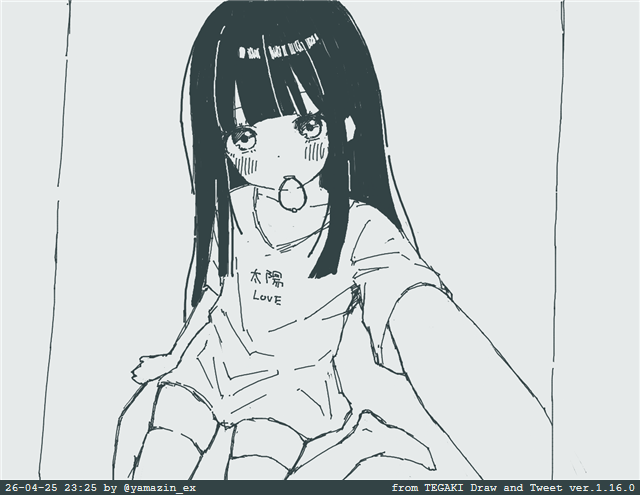 #きんいろモザイク版深夜のお絵かき60分一本勝負
お題「鏡」
寝起きの綾ちゃんを描きました
似てないし大幅遅刻だしｽﾐﾏｾﾝ.....