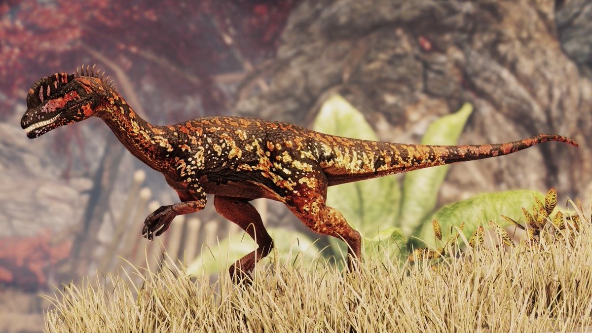 Maxsentia54's tweet image. Liliensterni Dilophosaurus Mutation, in collaboration with @Shrew61Shrew who did the model edit, now up on the Workshop for @PrimalCarnage!

Based on Liliensternus!

#Dinosaur #PaleoArt #Art #PrimalCarnage #PrimalCarnageExtinction #PrimalCarnageEvolution #Dinosaurs