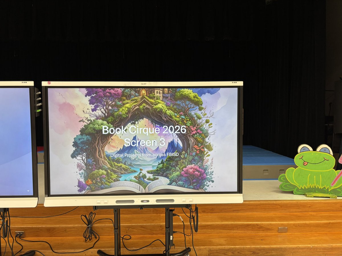 FBISD Libraries tweet media
