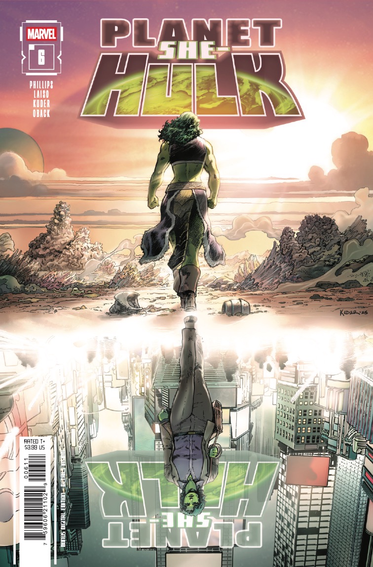 BuzzComics's tweet image. Preview de Planet She-Hulk #6 par Stephanie Phillips, Aaron Kuder, Emilio Laiso et Sonia Oback chez @Marvel #MarvelComics #Comics #PlanetSheHulk #SheHulk #Hulk #FinalIssue buzzcomics.net/showpost.php?p…