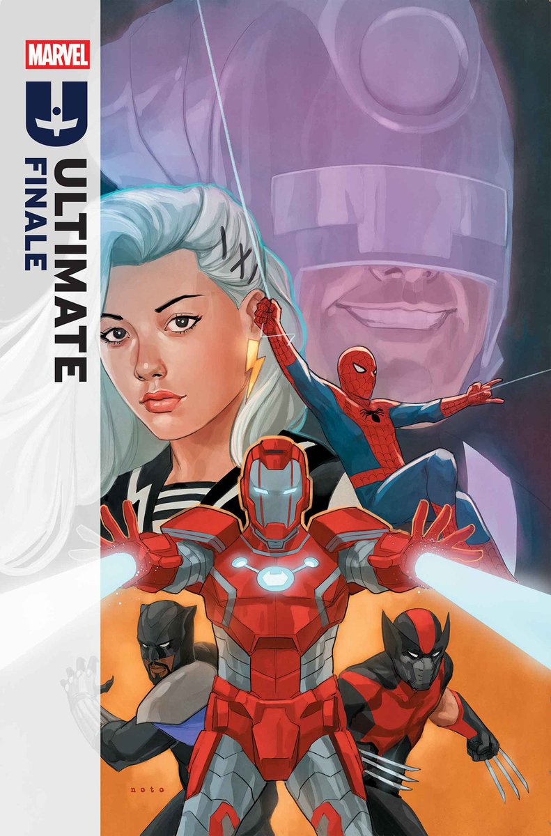 BuzzComics's tweet image. Un aperçu d' Ultimate Universe: Finale #1 par @DenizCamp, Chris Condon, Jonathan Hickman, @BryanEdwardHill, Peach Momoko, Alessandro Cappuccio, Stefano Caselli, Marco Checchetto et @JuanMFrigeri chez @Marvel #MarvelComics #Comics #UltimateUniverse buzzcomics.net/showpost.php?p…