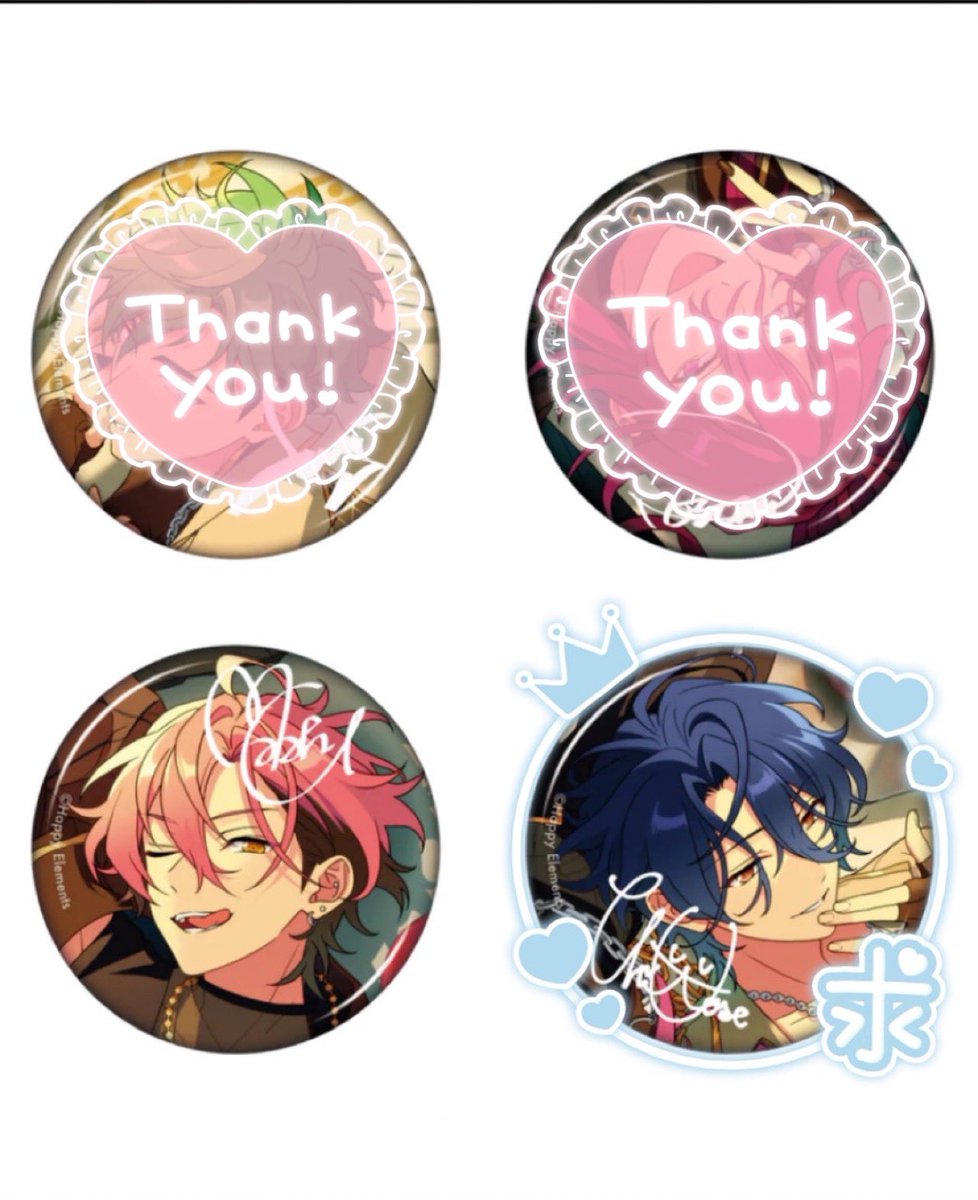 _R_w_w_R_'s tweet photo. 交換 あんスタ メロアス MELLOW DEAR US [NICE to meet YOU !!] ナイチュー gracolle CANBA!!セット 缶バッジ 

譲 舞珠 3
求 チトセ

大阪手渡し＞郵送

受け取り後即日発送希望です https://t.co/EVNS87ef0v