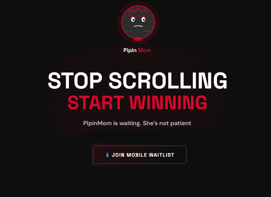 pipinMomSol's tweet photo. Stop scrolling. Start winning. 🔴

PipinMom is waiting — and she’s not patient. ⚡

She blocks distractions, locks your schedule , and keeps you on track.

📱 Join the Waitlist. https://t.co/SpFng92C09

Launching soon on @Pumpfun. 🚀

#PipinMom #Pumpfun #Solana #crypto https://t.co/Ei4P6c6ljO