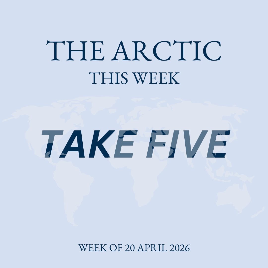 ArcticInstitute's tweet image. 📬 Check out this week’s #Arctic news roundup with The Arctic This Week Take Five! Online now! 🗞️❄️

🔗 thearcticinstitute.org/arctic-week-ta…