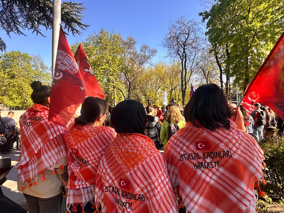 Türk kadını, hakları gasp edilen madencilerin yanında!