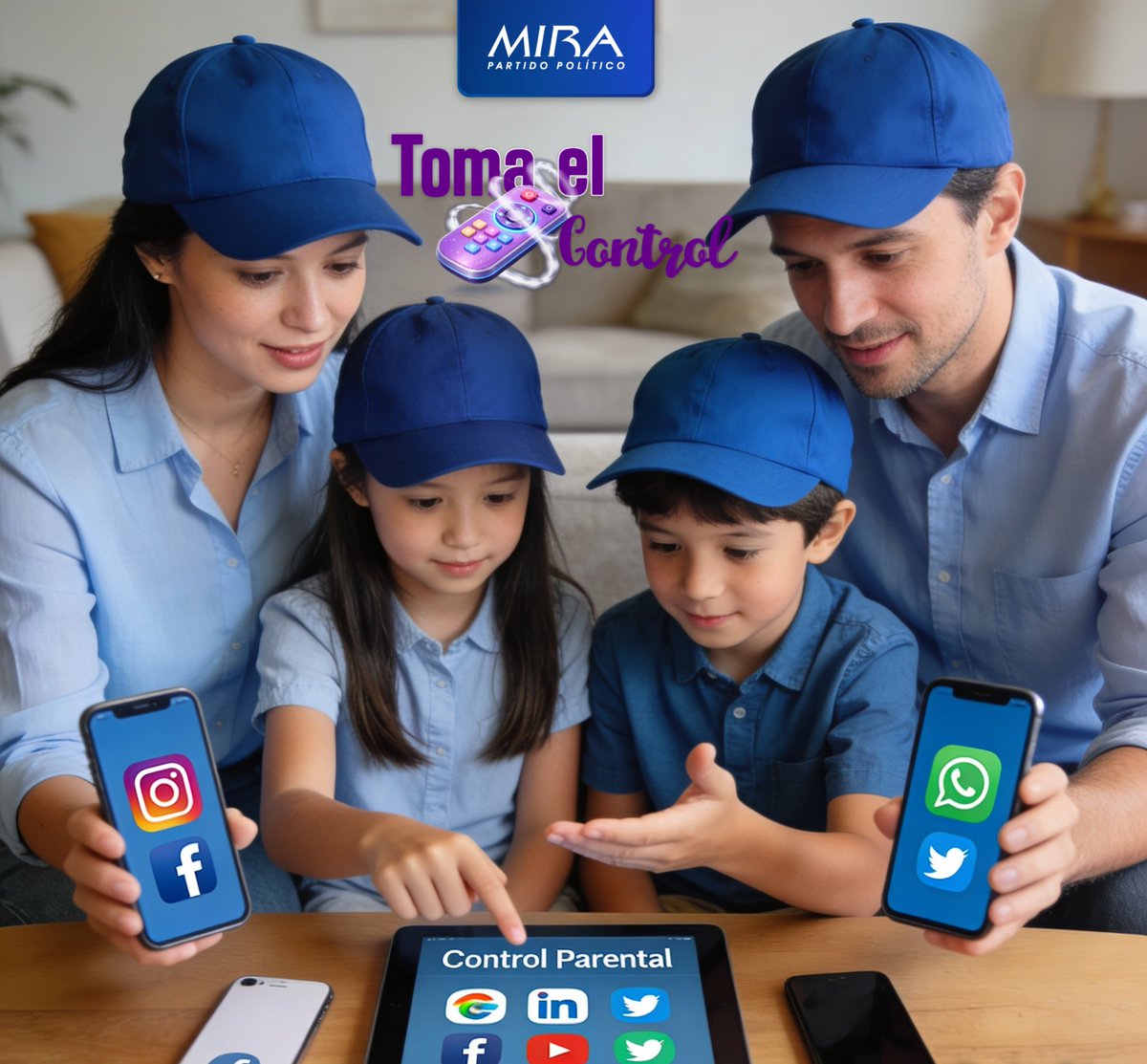 No se trata de prohibir, se trata de enseñar a usar la tecnología con responsabilidad.
#TomaElControlPorLaNiñez <a href="/PartidoMIRA/">Partido MIRA</a>  <a href="/SamirBedoya/">Samir Bedoya Piraquive</a> <a href="/Fapuentess/">Fabián Puentes</a>