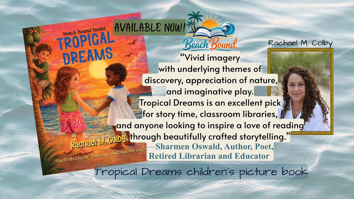 RachaelColby7's tweet image. What #educators are saying about my #newrelease Tropical Dreams.⬇️ #writingcommunity #kidlit 
Available now: us.amazon.com/gp/aw/d/197035…