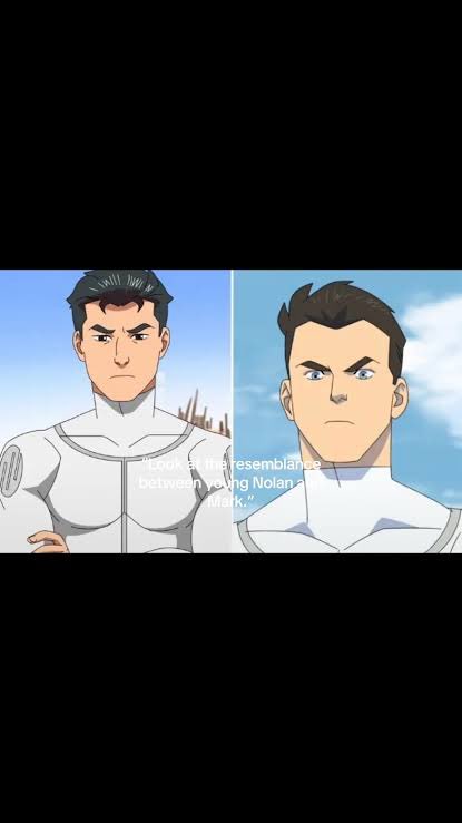 FetucineAIfredo's tweet image. “Korean” 

But no asian eyes and same face shape..

Mark looks identical to nolan but with some features of nolan’s dad ngl

But he looks nothing like debbie or anything resembling an asian lmao