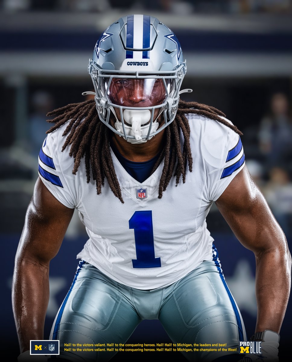 UMichFootball's tweet image. #GoBlue → #DallasCowboys
